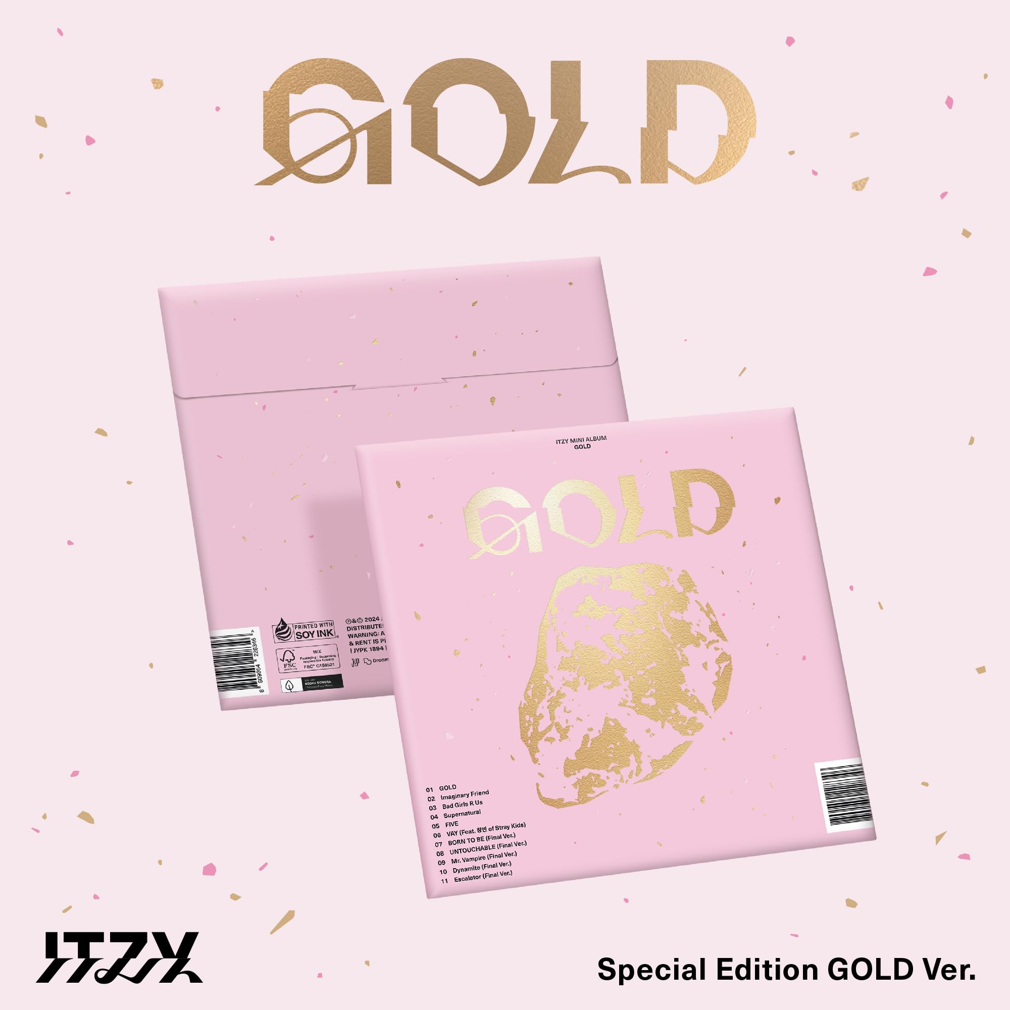 ITZY SPECIAL EDITION Imaginary Friend [GOLD (GOLD / Ver.) (Korean Edition)