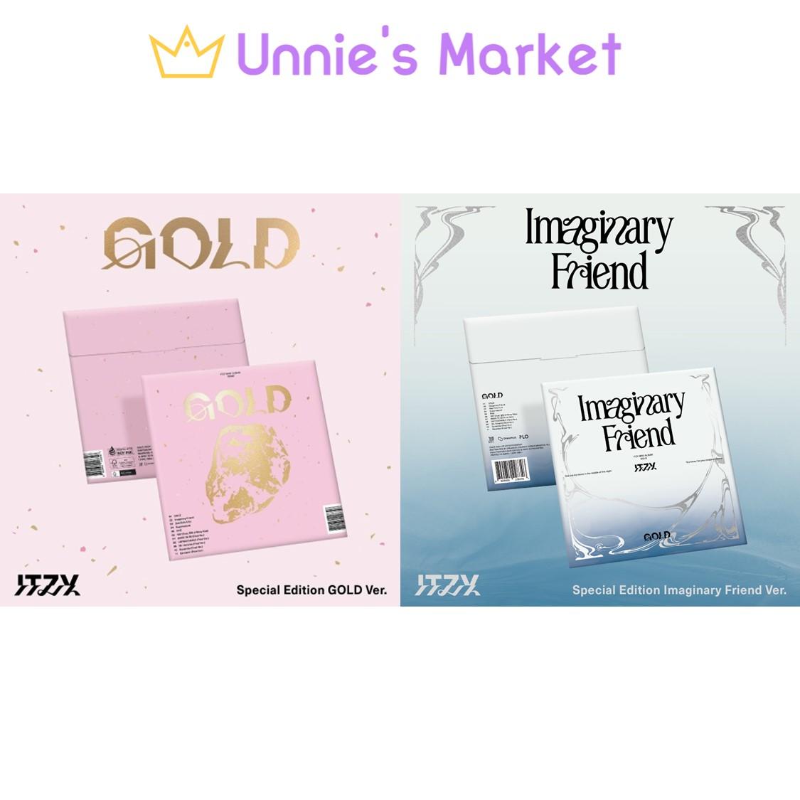 ITZY - ЗОЛОТОЙ СПЕЦИАЛЬНЫЙ ИЗДАНИЕ (ЗОЛОТАЯ версия. / Воображаемый друг. Вер.) Imaginary Friend ver.