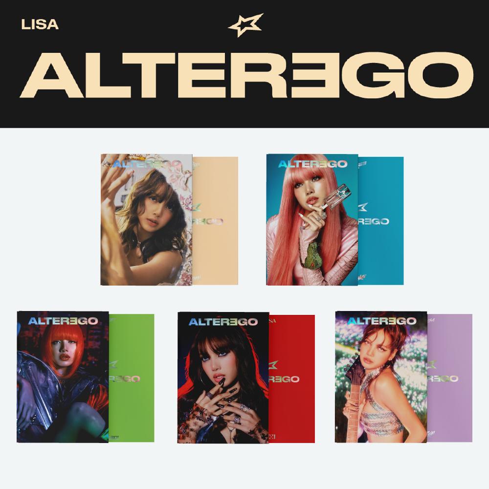 Сольный альбом BLACKPINK LISA Alter Ego Photo Book ver. roxi ver.