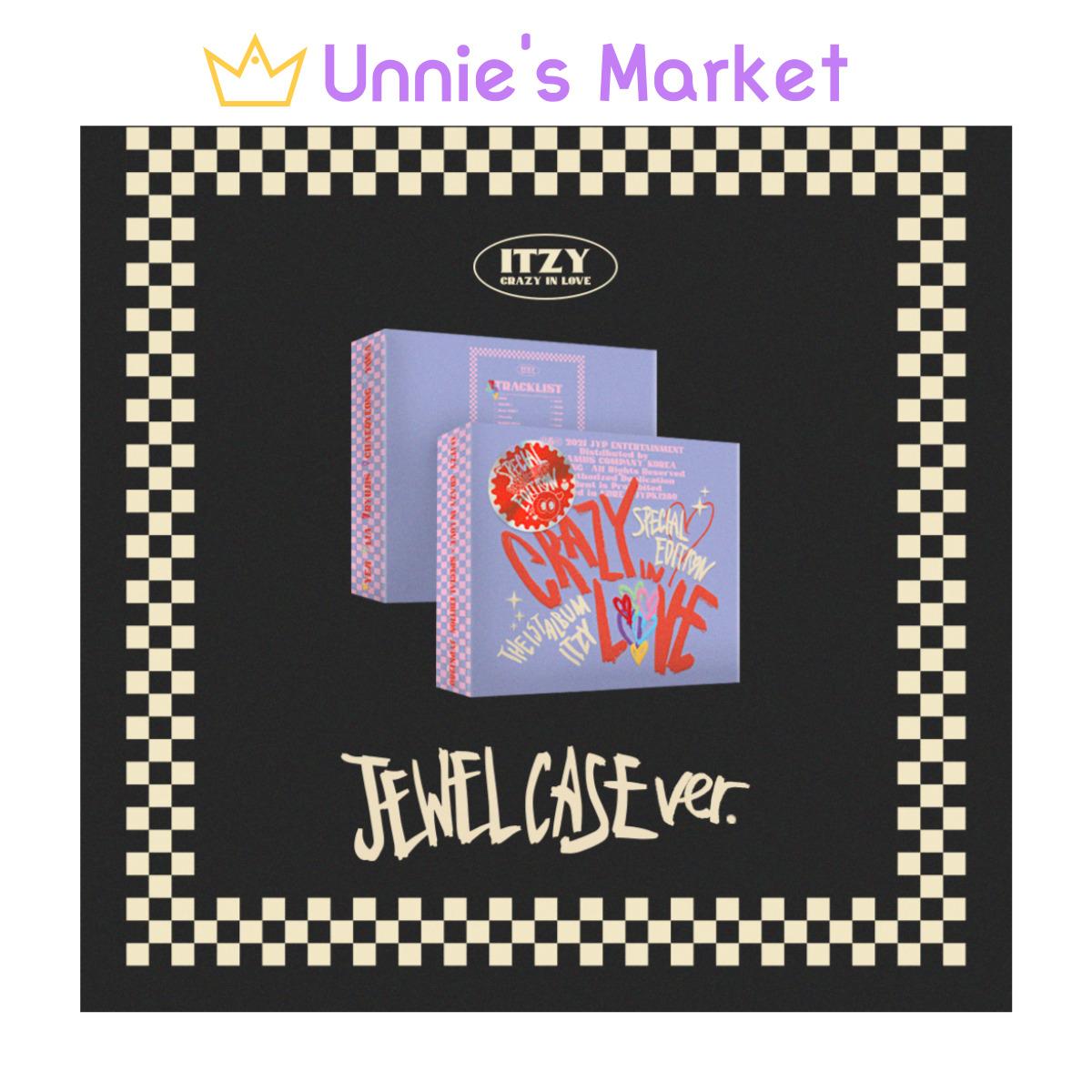ITZY [CRAZY IN LOVE] Специальный выпуск Jewel Case Ver. + Бесплатный подарок