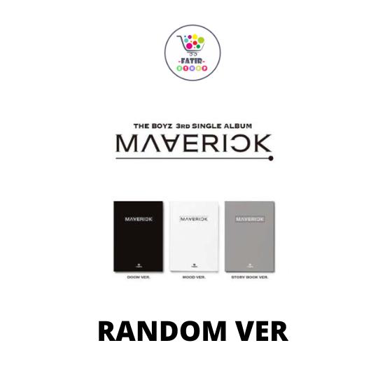 The BOYZ, третий сингл, альбом MAVERICK (DOOM Ver., MOOD Ver., STORY BOOK Ver.) Random чёрный/белый